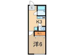 ウイング三軒茶屋の物件間取画像